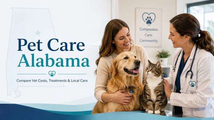 Pet Care Alabama veterinary cost, treatment and local care guide